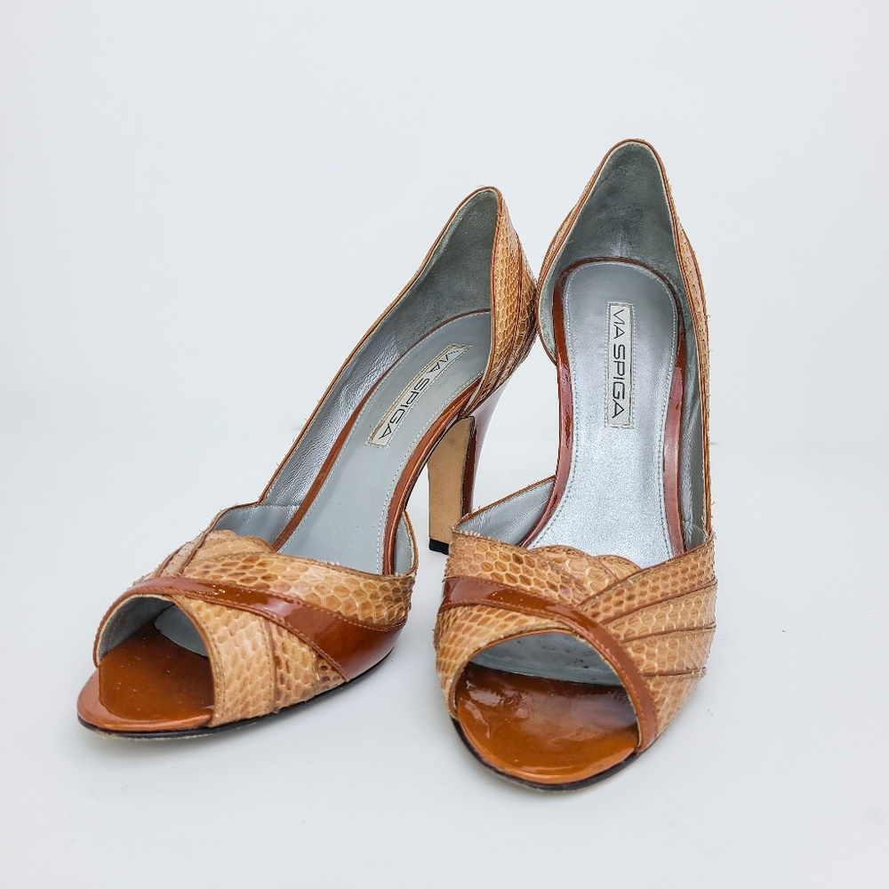 VIA SPIGA Passion Camel Land Heels